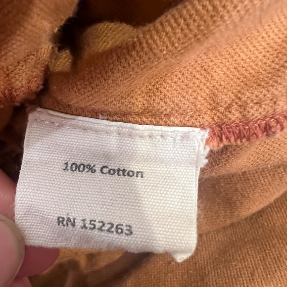 Beet World Dress Girls Fall Dress Orange Ruffle - Picture 9 of 10